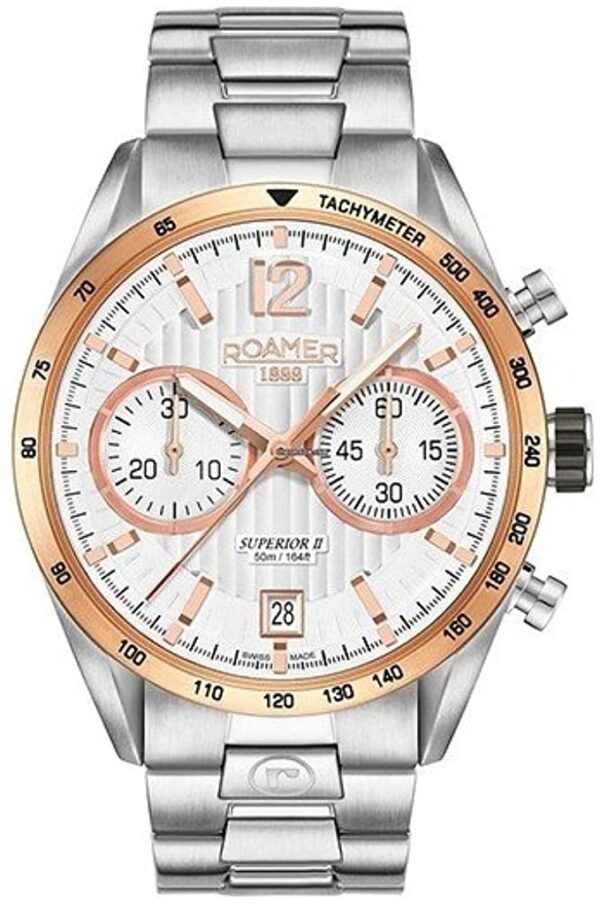 ROAMER - 510902 49 14 50 SUPERIOR CHRONO II MEN Luxury Watch For Men