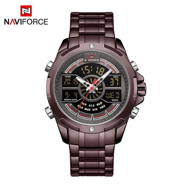 Luxury Original Watches For Men Digital Chronograph Fashion Sport Quartz Wrist Watch Stainless Steel Waterproof Clock - Image 11