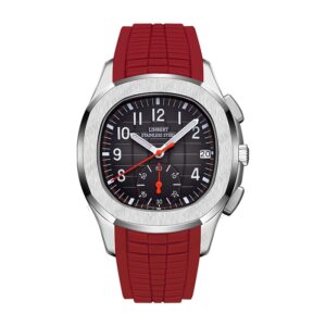 Patek Red Men Watch Top Luxury Brand Relógio Mecânico Sapphire Waterproof Mechanical Watch Men’s Fashion Sports 316 Steel