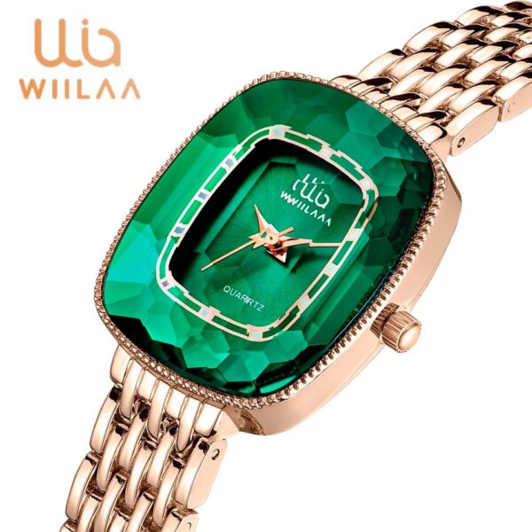 Green Diamond Style Luxury Women Quartz Watch Creative Unique Ladies Wrist Watch For Female Clock relogio feminino - Image 7