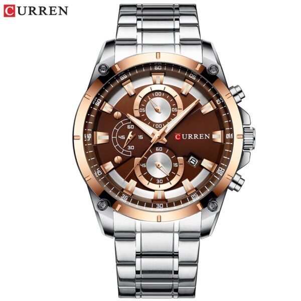 Gold Watches Men Luxury Top Brand CURREN Quartz Wristwatch Fashion Sport and Causal Business Watch Male Clock Reloj Hombres - Image 13