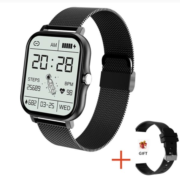 New Women Smart watch Men 1.69 Color Screen Full touch Fitness Tracker Bluetooth Call Smart Clock Ladies Smart Watch Women - Image 3