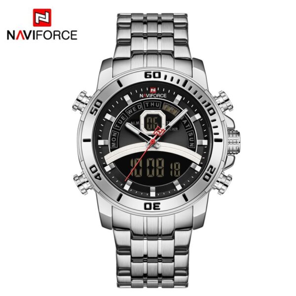 Luxury Watches For Men Fashion Business Digital Wristwatch Military Sport Quartz Man Watch Steel Band Waterproof Clock - Image 15