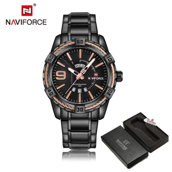 New Men WristWatch Fashion Quartz Classic Watches For Men Waterproof Business Steel Band Clock Man - Image 14