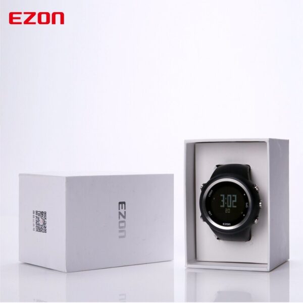 Men Digital Sport Wrist watch GPS Running Watch With Speed Pace Distance Calorie Burning  Stopwatch 50M Waterproof EZON T031 - Image 9