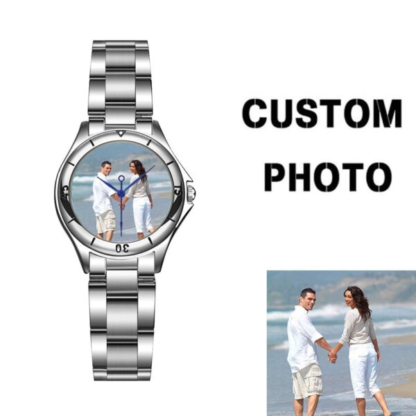 Custom logo Watch photo print Watches watch face Printing Wristwatch Customized Unique DIY Gift For lovers - Image 10