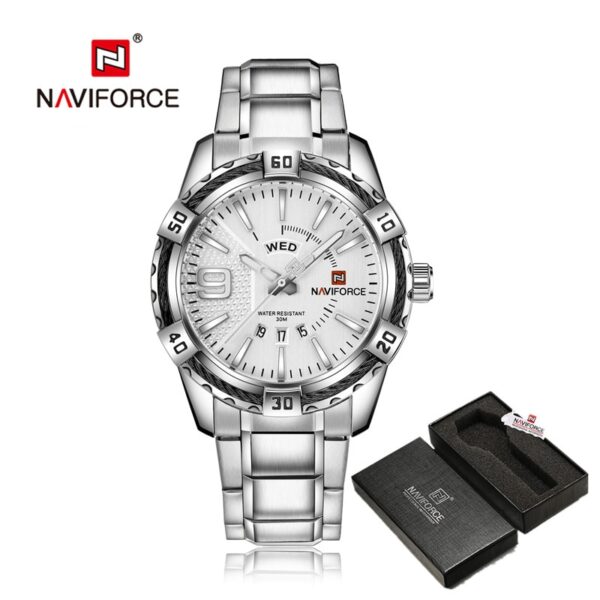 New Men WristWatch Fashion Quartz Classic Watches For Men Waterproof Business Steel Band Clock Man - Image 10