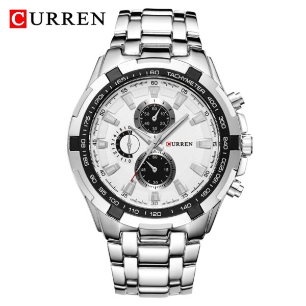 CURREN 8023 Quartz Watch Men Waterproof Sport Military Watches Mens Business Stainless Steel Wristwatch Male Clock reloj hombre - Image 13