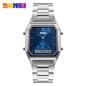 SKMEI New Sport Watch For Man Fashion Casual Quartz Wristwatches Digital Chronograph Back Light Waterproof Watch Dual Time 1220
