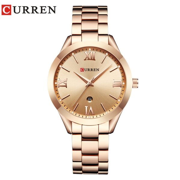 New Gold Watch Women Watches Ladies 9007 Steel Women Bracelet Watches Female Clock Relogio Feminino Montre Femme