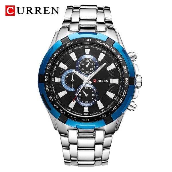 CURREN 8023 Quartz Watch Men Waterproof Sport Military Watches Mens Business Stainless Steel Wristwatch Male Clock reloj hombre - Image 10