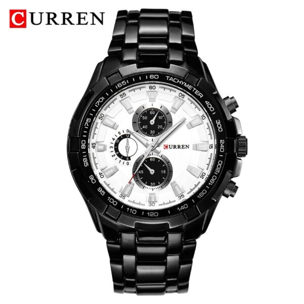 CURREN 8023 Quartz Watch Men Waterproof Sport Military Watches Mens Business Stainless Steel Wristwatch Male Clock reloj hombre - Image 6