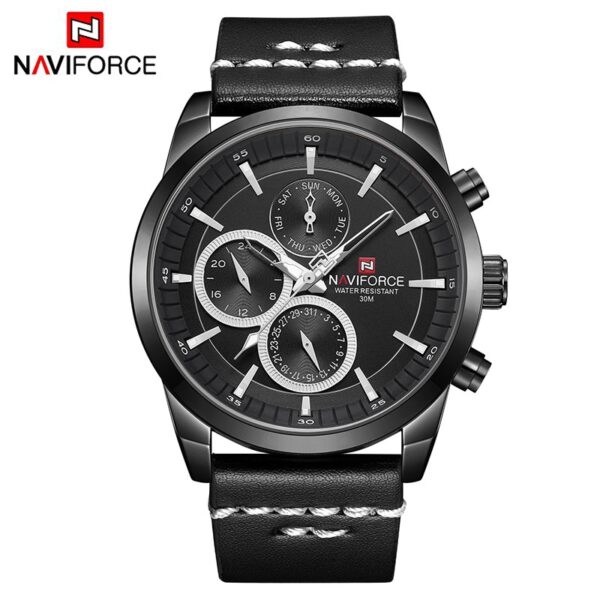 Men Watches Top Brand Luxury Waterproof 24 hour Date Quartz Watch Man Fashion Leather Sport Wrist Watch Men Clock - Image 4