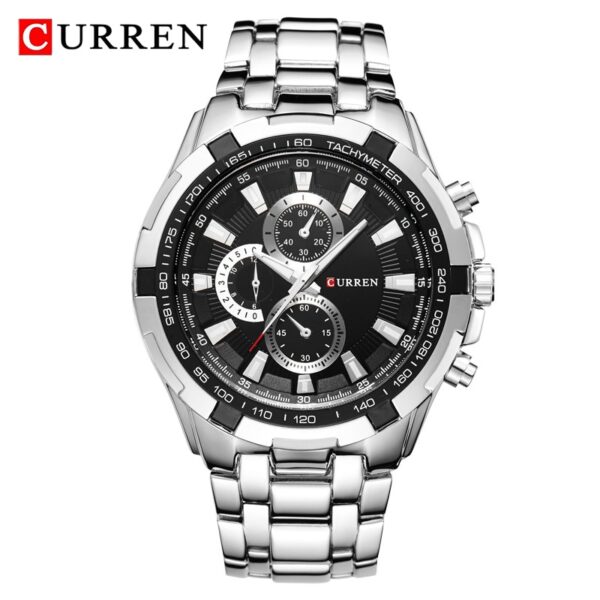 CURREN 8023 Quartz Watch Men Waterproof Sport Military Watches Mens Business Stainless Steel Wristwatch Male Clock reloj hombre - Image 14