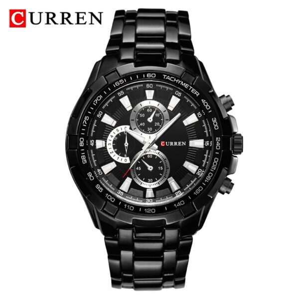 CURREN 8023 Quartz Watch Men Waterproof Sport Military Watches Mens Business Stainless Steel Wristwatch Male Clock reloj hombre - Image 15