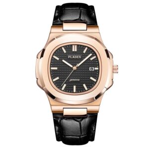 New Business Men Watch Luxury Fashion Luminous Quartz Wristwatch Male Stainless Steel Waterproof Calendar Watches For Men