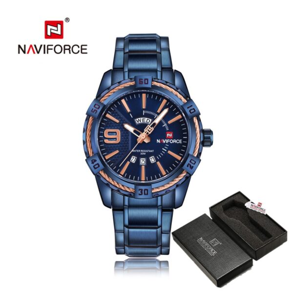 New Men WristWatch Fashion Quartz Classic Watches For Men Waterproof Business Steel Band Clock Man - Image 11