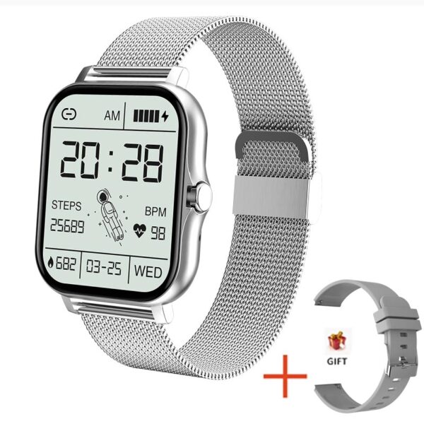 New Women Smart watch Men 1.69 Color Screen Full touch Fitness Tracker Bluetooth Call Smart Clock Ladies Smart Watch Women - Image 11