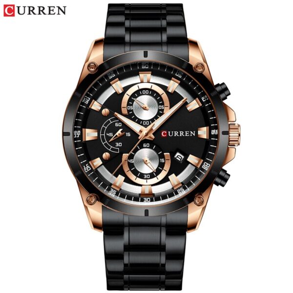 Gold Watches Men Luxury Top Brand CURREN Quartz Wristwatch Fashion Sport and Causal Business Watch Male Clock Reloj Hombres - Image 10