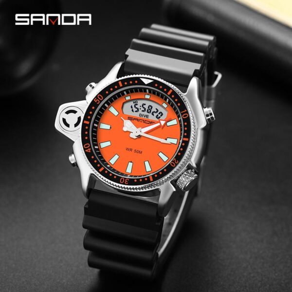 Sport Men Watch Casual Style Watches Men Military Quartz Wristwatch Diver S Shock - Image 12