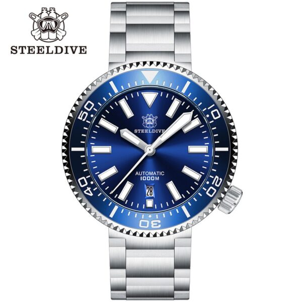 New Men SD1976 Steel Dive NH35A Watch Japan Automatic Movement Stainless Steel Sapphire 1000m Dive Watch Men OEM - Image 11