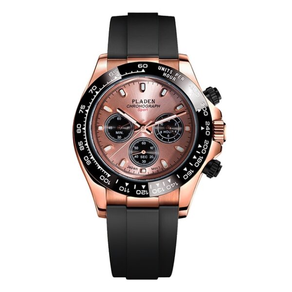 New Watch For Men Luxury Stainless Steel Chronograph Sport Wristwatch Business Luminous Dive male Clock - Image 14