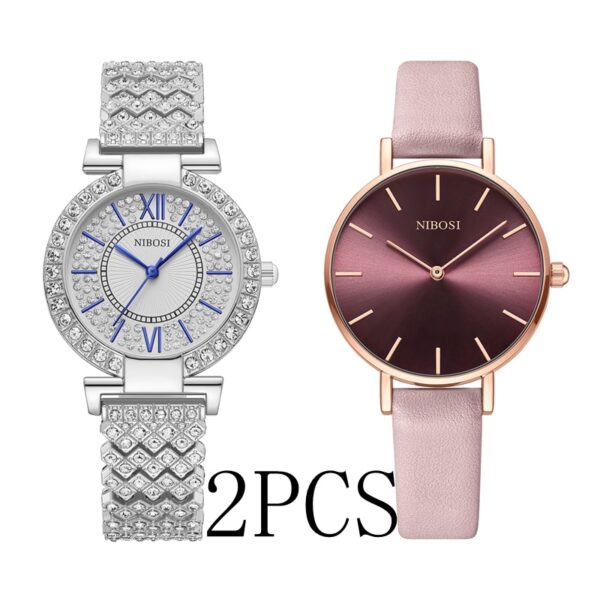 Women Watches Rose Gold Ladies Bracelet Watches Reloj Mujer Creative Waterproof Quartz Watches For Women - Image 21