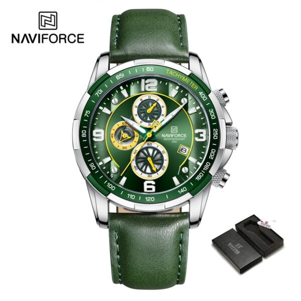 Luxury NAVIFORCE 100% Original Fashion Watch For Men Multifunction Sport Waterproof Man Quartz Wrist Watches Clock - Image 11