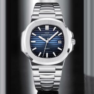 New Watch Men Top Brand Luxury Stainless Steel Japan Quartz Watch Chronograph Male Clock Shockproof Waterproof Wristwatch