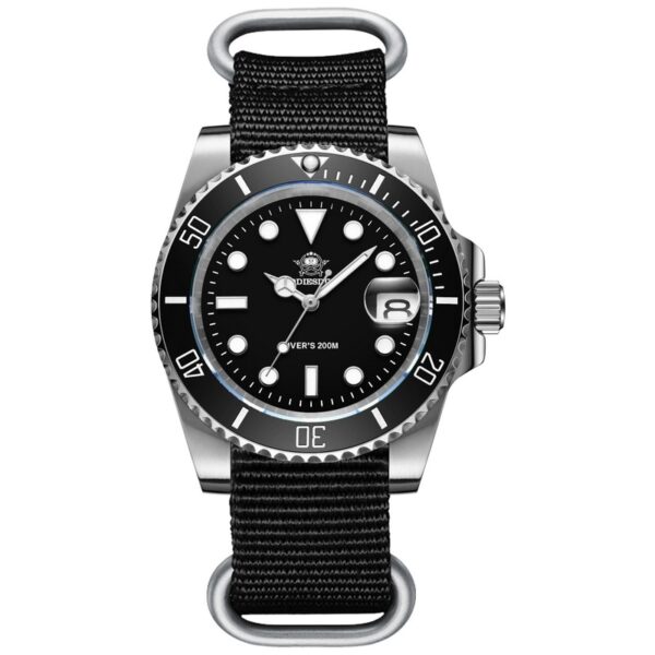 New Fashion Watch Stainless Steel Diver Watch 200M C3Super Luminous Sport Stainless Steel Watch - Image 13