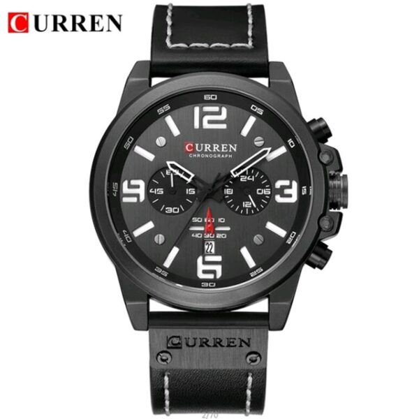 CURREN 8314 Luxury Brand Quartz Men Watch Military Waterproof Leather Strap Sport Mens Watches Fashion Casual Male Clock часы - Image 17