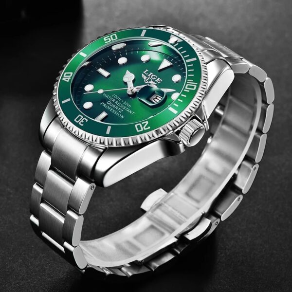 New Diver Watch Men 30ATM Waterproof Date Clock Sport Watches Mens Quartz Wristwatch Relogio Masculino - Image 5