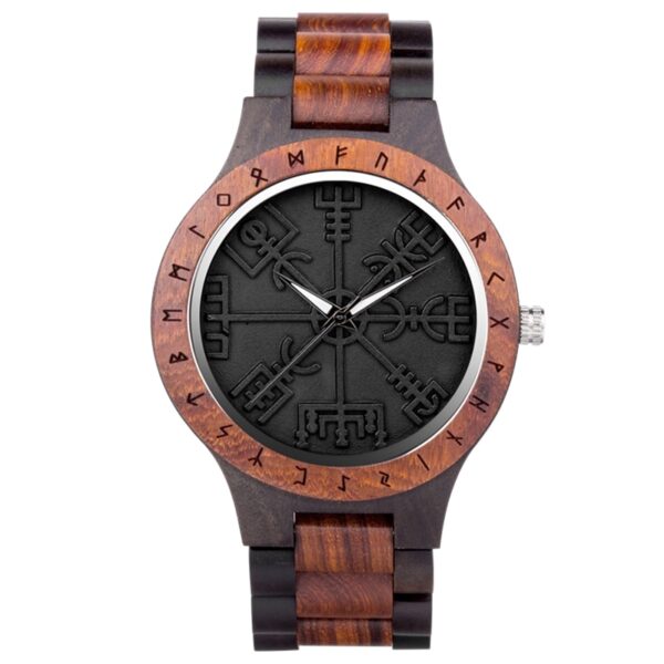 Men Watches Zebra Wood Vintage Watch for Men Come With Bamboo Box Thanksgiving Christmas Gift - Image 17