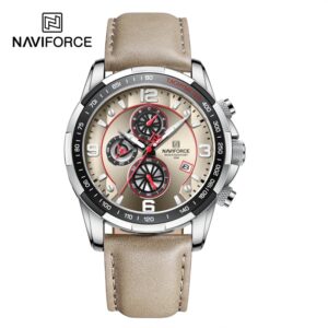 Luxury NAVIFORCE 100% Original Fashion Watch For Men Multifunction Sport Waterproof Man Quartz Wrist Watches Clock