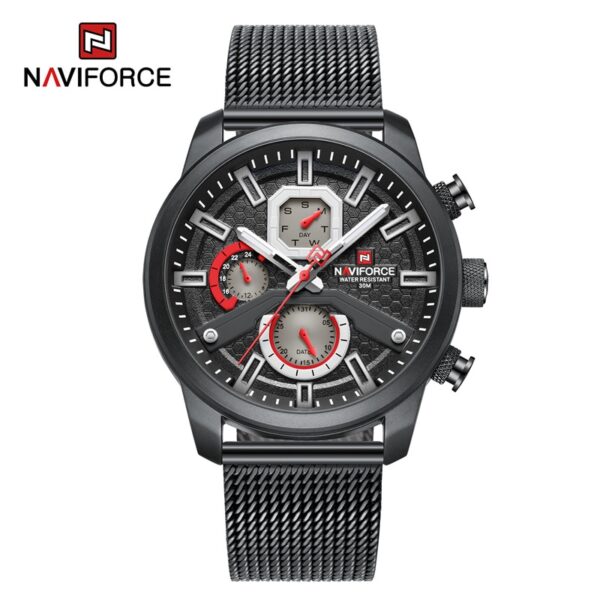 Men Calendar Watches Casual Sport Watch for Men Quartz WristWatch Stainless Steel Strap Watch Relogio Masculino - Image 6