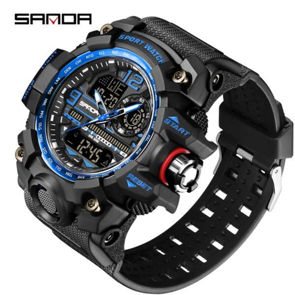 Military Watch Men Digital Shock Sports Watches For Man Waterproof Electronic Wristwatch - Image 10