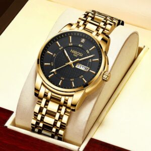 Gold Watch for Men Waterproof Sports Men Watch Top Brand Luxury Clock Male Business Quartz Wristwatch Relogio Masculino