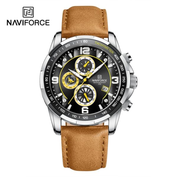 Luxury NAVIFORCE 100% Original Fashion Watch For Men Multifunction Sport Waterproof Man Quartz Wrist Watches Clock - Image 8