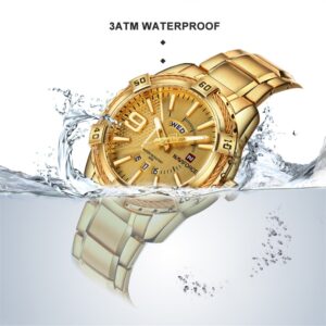New Men WristWatch Fashion Quartz Classic Watches For Men Waterproof Business Steel Band Clock Man