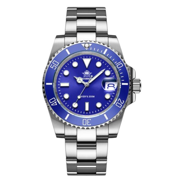 New Fashion Watch Stainless Steel Diver Watch 200M C3Super Luminous Sport Stainless Steel Watch - Image 5