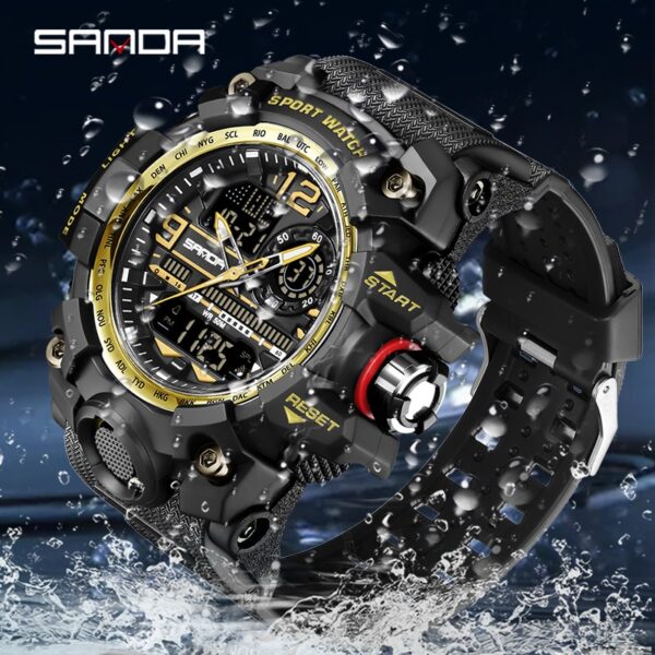 Military Watch Men Digital Shock Sports Watches For Man Waterproof Electronic Wristwatch - Image 8