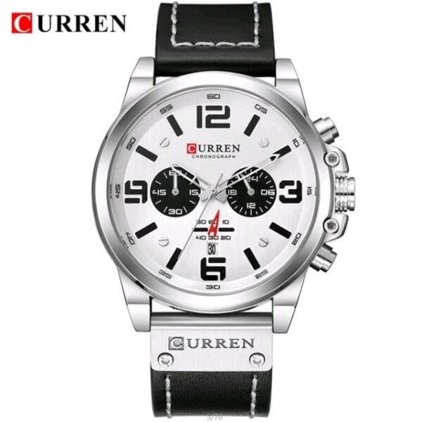 CURREN 8314 Luxury Brand Quartz Men Watch Military Waterproof Leather Strap Sport Mens Watches Fashion Casual Male Clock часы - Image 7