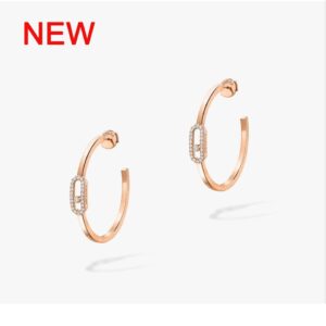 925 Sterling Silver Material Micro Inlay Process High Quality Zircon Lace Design Women’s Stud Earrings Most Popular Move Series