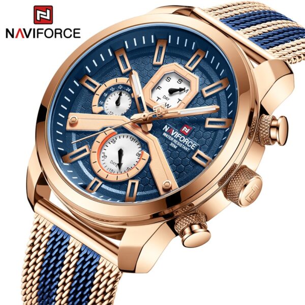 Men Calendar Watches Casual Sport Watch for Men Quartz WristWatch Stainless Steel Strap Watch Relogio Masculino