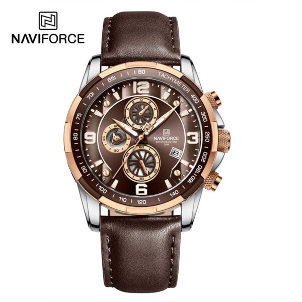 Luxury NAVIFORCE 100% Original Fashion Watch For Men Multifunction Sport Waterproof Man Quartz Wrist Watches Clock - Image 13