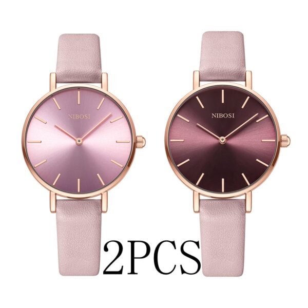 Women Watches Rose Gold Ladies Bracelet Watches Reloj Mujer Creative Waterproof Quartz Watches For Women - Image 14