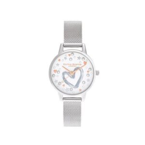 Watch Women Quartz Fashion Little Bee Dial Watches Waterproof Stainless Steel Mesh Band Ladies Wristwatch Gifts
