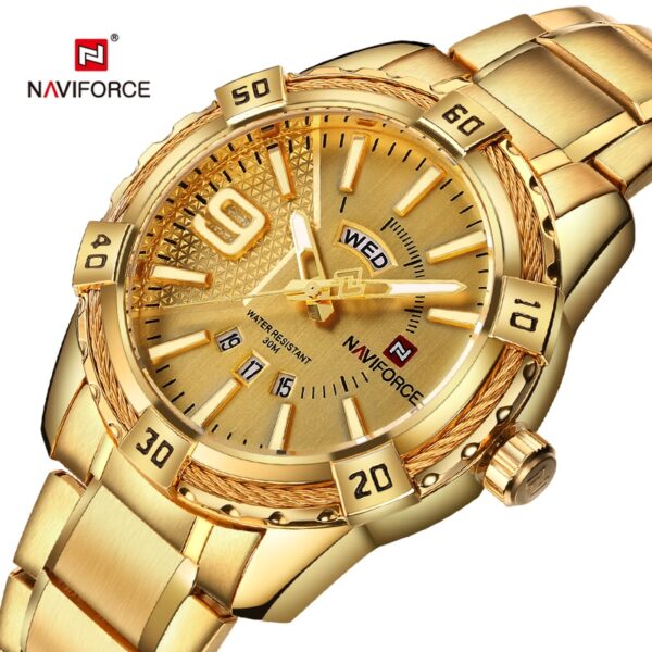 New Men WristWatch Fashion Quartz Classic Watches For Men Waterproof Business Steel Band Clock Man - Image 5