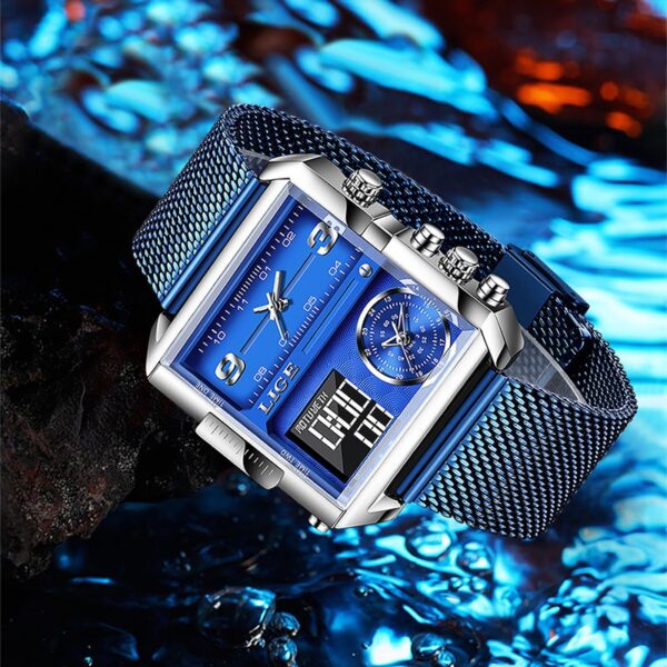 Men Quartz Digital Watch Creative Sport Watches Male Waterproof Wristwatch Montre Homme Clock Relogio Masculino - Image 12