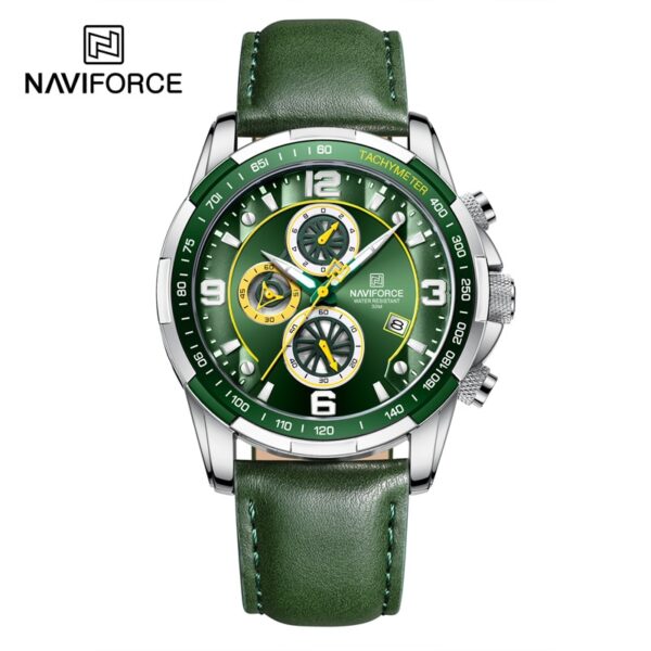 Luxury NAVIFORCE 100% Original Fashion Watch For Men Multifunction Sport Waterproof Man Quartz Wrist Watches Clock - Image 5